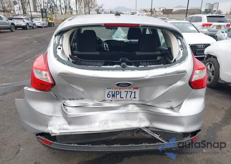 2012 Ford Focus Se из США, поврежденный, VIN 1FAHP3K25CL435863